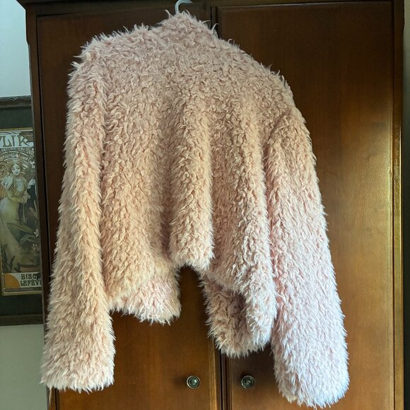 Selfie Pink Fuzzy Jacket - Picture 6 of 9